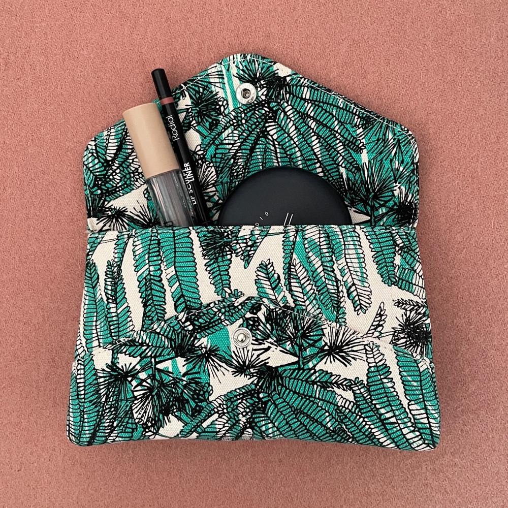 ORIGINS TROPICAL PRINT MAKEUP COSMETIC TRAVEL BAG